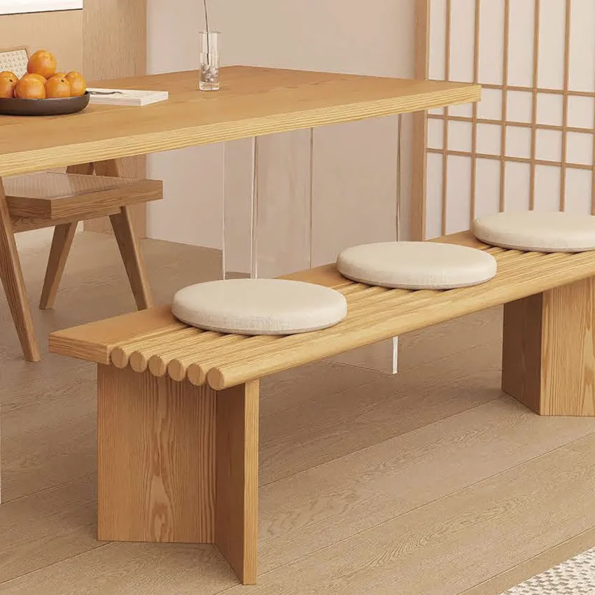 Livora One MOKU P821 ダイニングベンチチェア　 ホワイトアッシュ