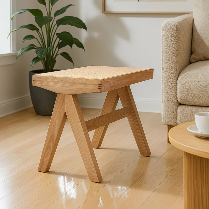 Livora One MOKU P836 ダイニングチェア　スツール　 ホワイトアッシュ