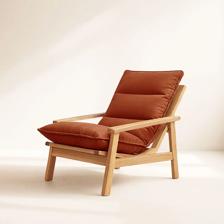 Livora One MOKU S807 ラウンジチェア　 ホワイトアッシュ