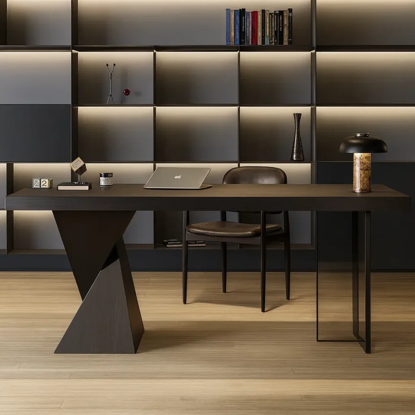 Livora One CORE エグゼクティブデスク セラミック おしゃれ モダン 社長室 デザイン 高級 デザイナー CEO アクリル